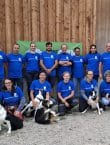 L'équipe du CIIRPO prennent la pause à l'occasion des rencontres du CIIRPO (tshirt bleu).
